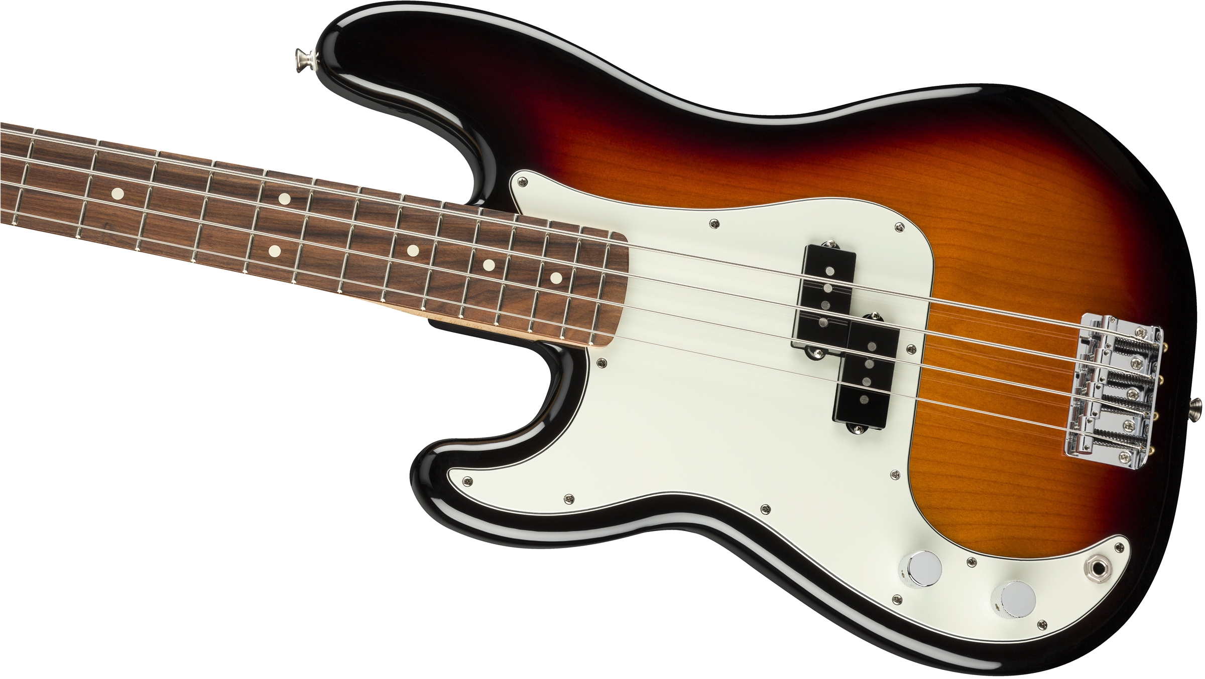 Fender Precision Bass Player Lh Gaucher Mex Pf - 3-color Sunburst - Basse Électrique Solid Body - Variation 3