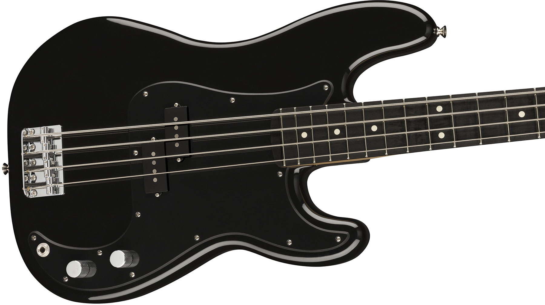 Fender Precision Bass Player Ltd Mex Eb - Black - Basse Électrique Solid Body - Variation 2