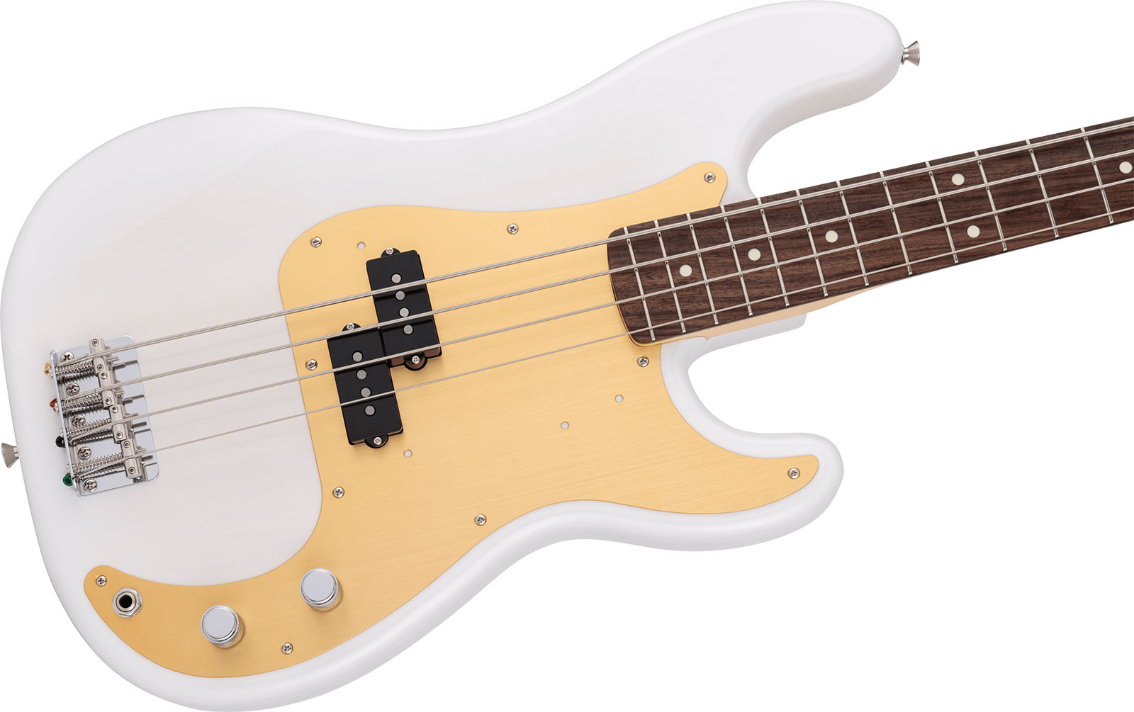Fender Precision Bass Traditional 50s Jap 2s Trem Rw - White Blonde - Basse Électrique Solid Body - Variation 2