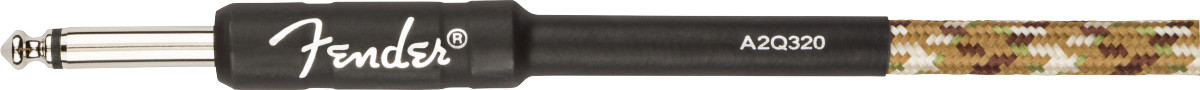 Fender Professional Series Instrument Cable Droit Droit 18.6ft 5.7m Desert Camo - CÂble - Variation 2