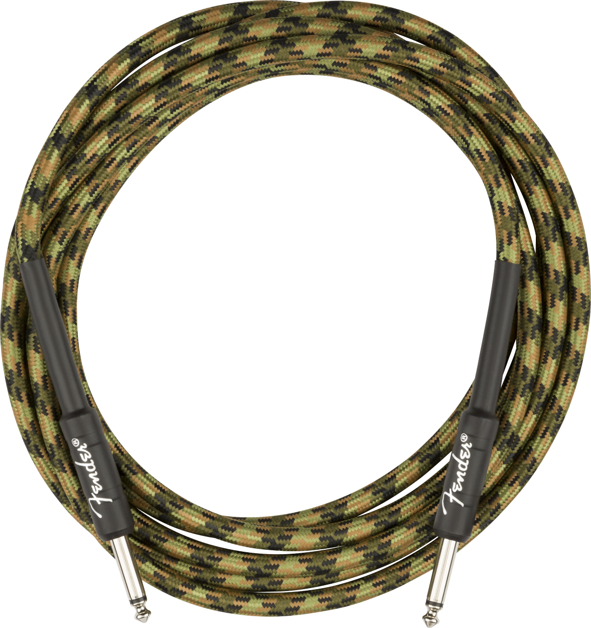 Fender Professional Series Instrument Cable Droit Droit 18.6ft 5.7m Woodland Camo - CÂble - Variation 1