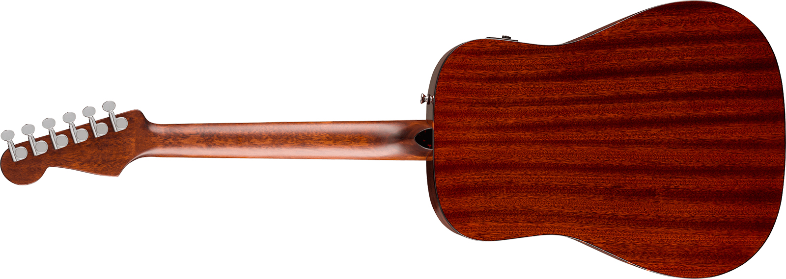 Fender Redondo Deluxe Jr E California Shsc  Tout Acajou Noy - Natural - Guitare Folk - Variation 1