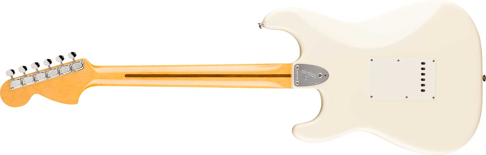 Fender Strat 1973 American Vintage Ii Ltd Usa 3s Trem Mn - Olympic White - Guitare Électrique Forme Str - Variation 1