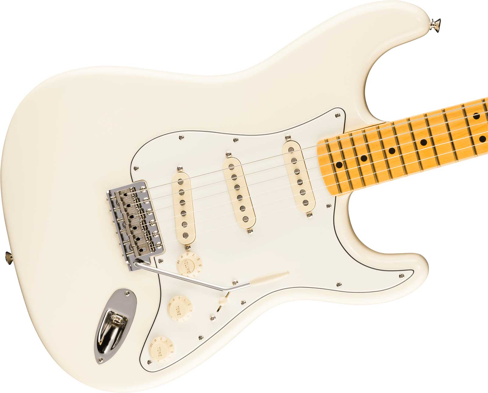 Fender Strat 1973 American Vintage Ii Ltd Usa 3s Trem Mn - Olympic White - Guitare Électrique Forme Str - Variation 2