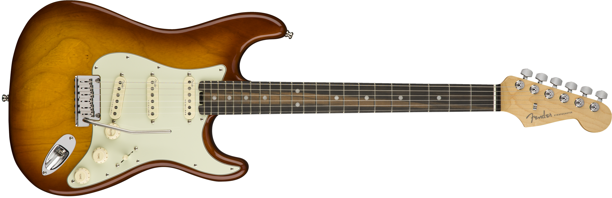 Fender Strat American Elite Usa 2018 3s Eb - Tobacco Sunburst - Guitare Électrique Forme Str - Variation 1