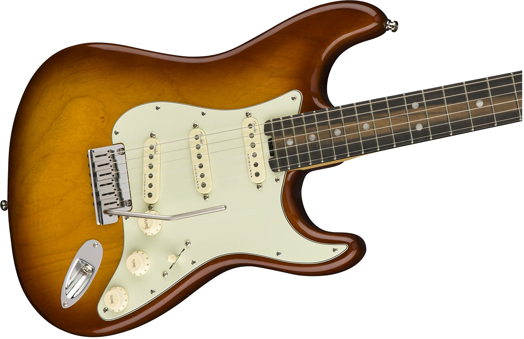 Fender Strat American Elite Usa 2018 3s Eb - Tobacco Sunburst - Guitare Électrique Forme Str - Variation 3