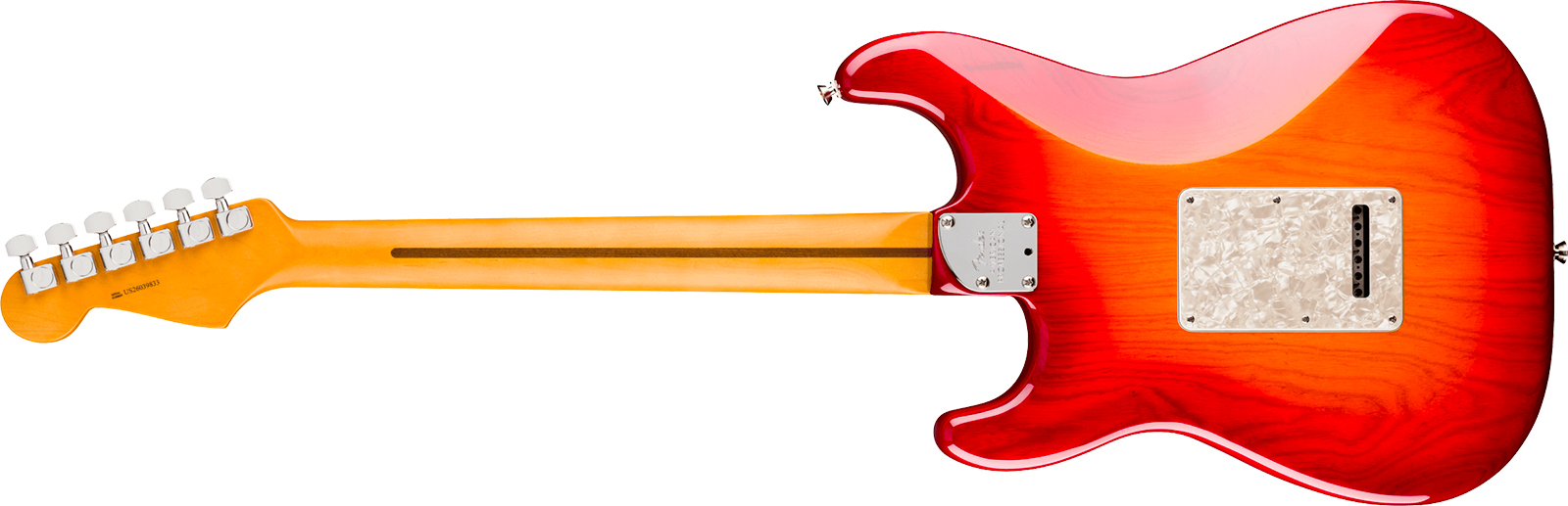 Fender Strat American Pro. Usa  3s Trem Mn - Aged Cherry Burst - Guitare Électrique Forme Str - Variation 1