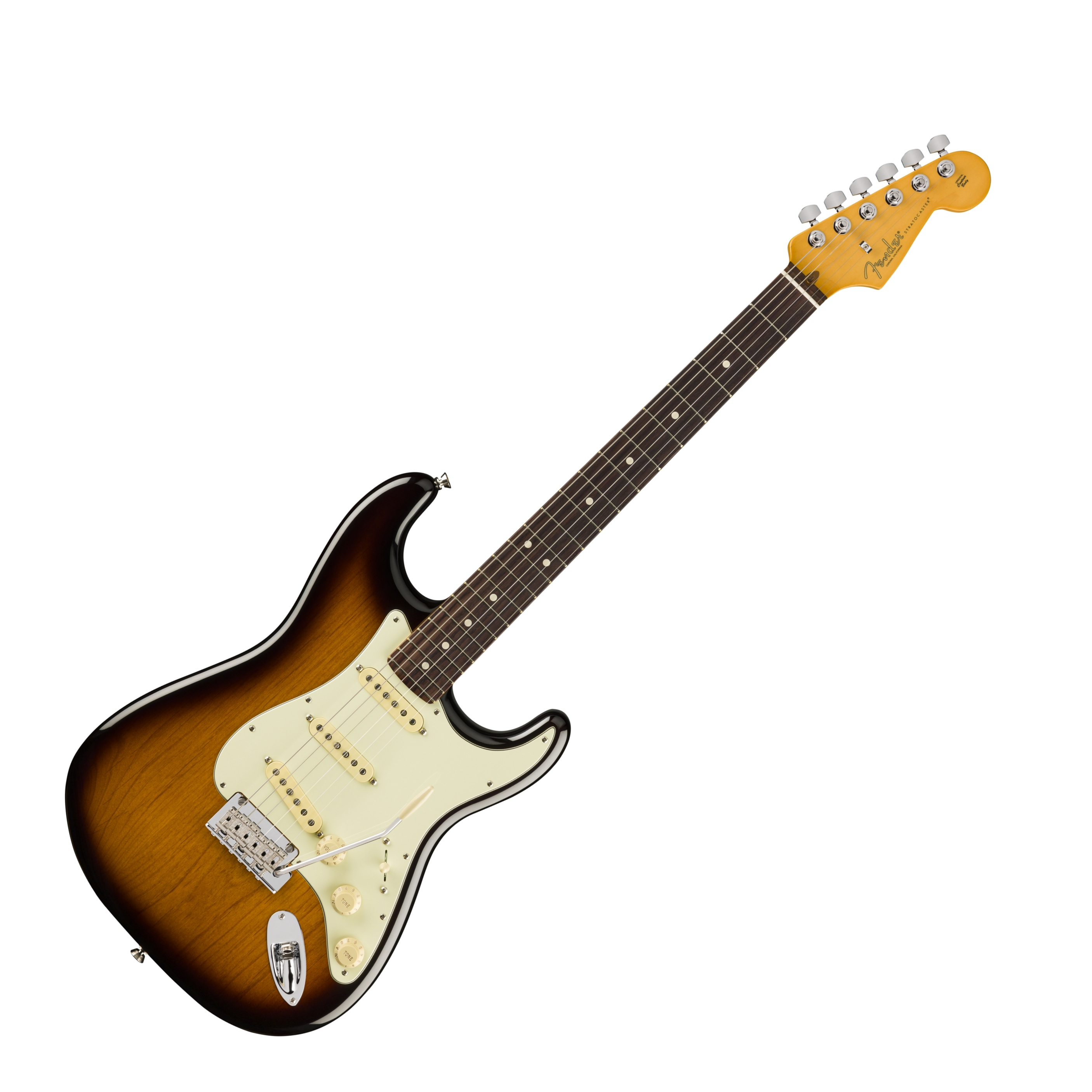 Fender Strat American Professional Ii 70th Anniversary Usa 3s Trem Rw - 2-color Sunburst - Guitare Électrique Forme Str - Variation 1