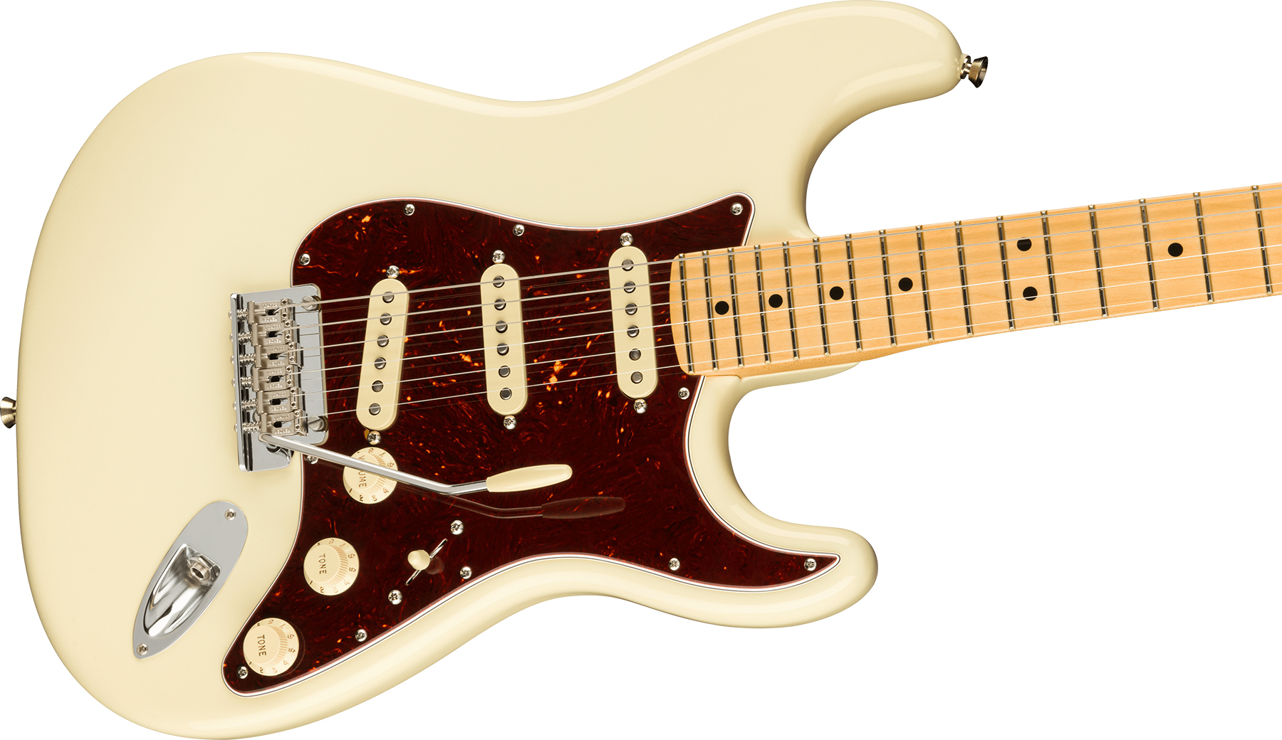 Fender Strat American Professional Ii Usa Mn - Olympic White - Guitare Électrique Forme Str - Variation 2