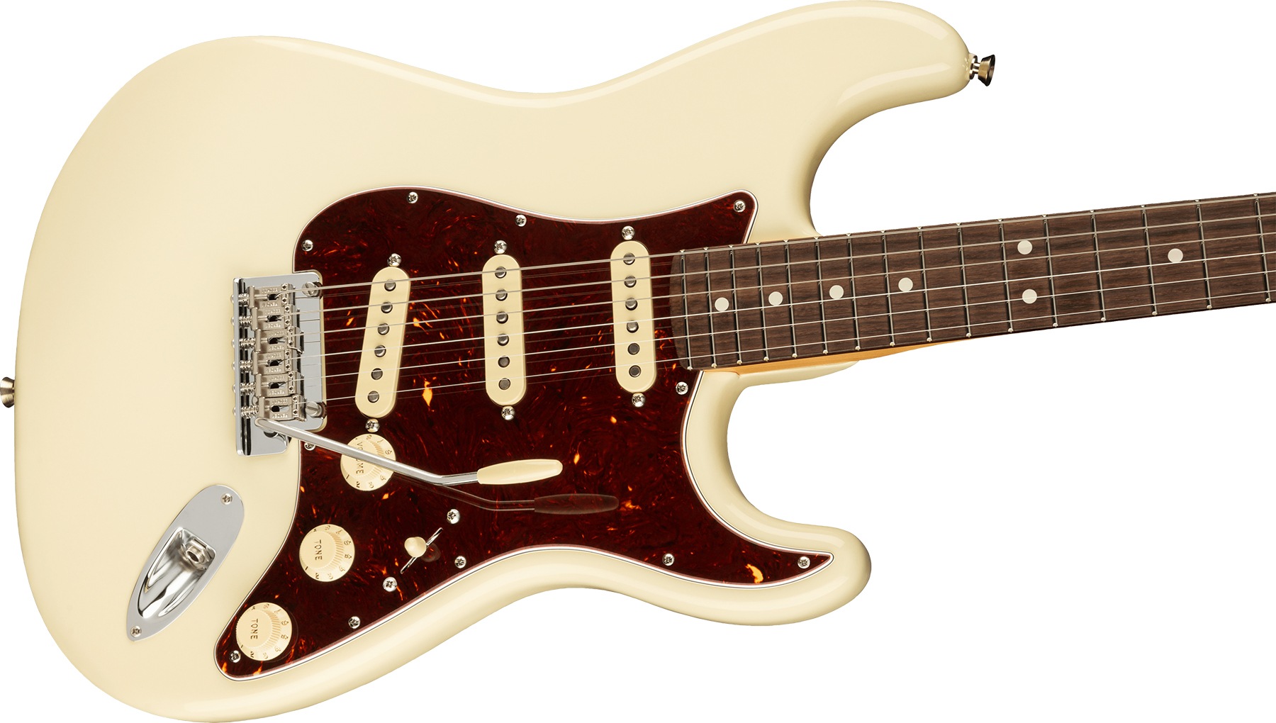 Fender Strat American Professional Ii Usa Rw - Olympic White - Guitare Électrique Forme Str - Variation 2