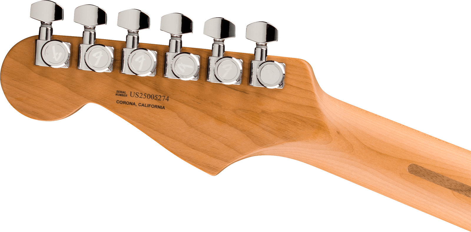 Fender Strat American Ultra Ii Ltd Usa 3s Trem Mn - Black - Guitare Électrique Forme Str - Variation 3