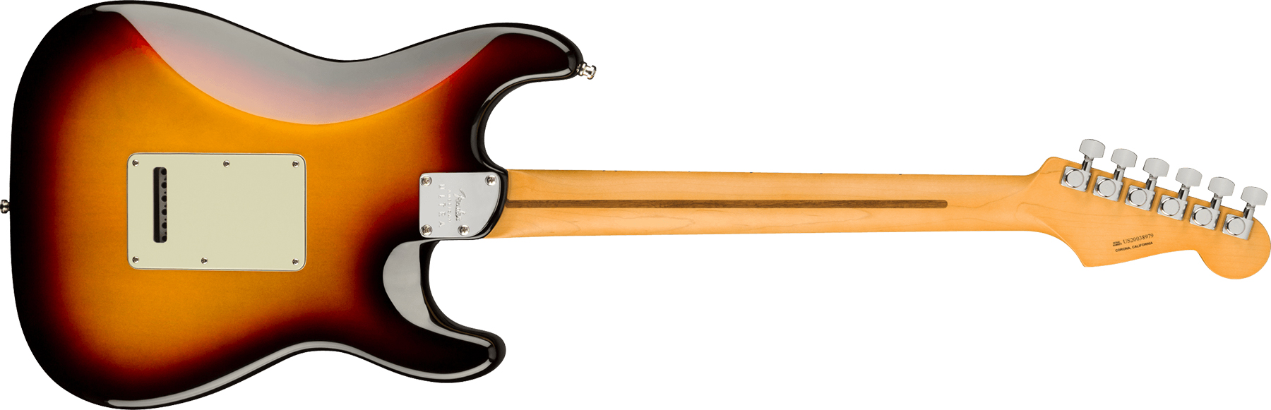 Fender Strat American Ultra Lh Gaucher Usa Mn +etui - Ultraburst - Guitare Électrique Gaucher - Variation 1