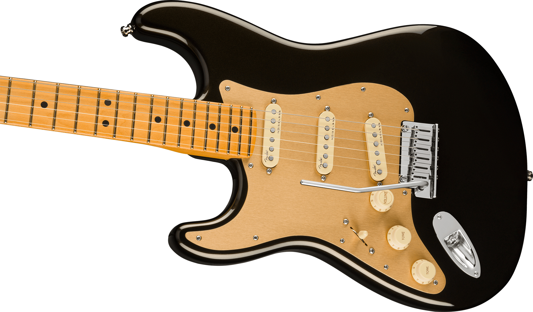 Fender Strat American Ultra Lh Gaucher Usa Mn +etui - Texas Tea - Guitare Électrique Forme Str - Variation 2