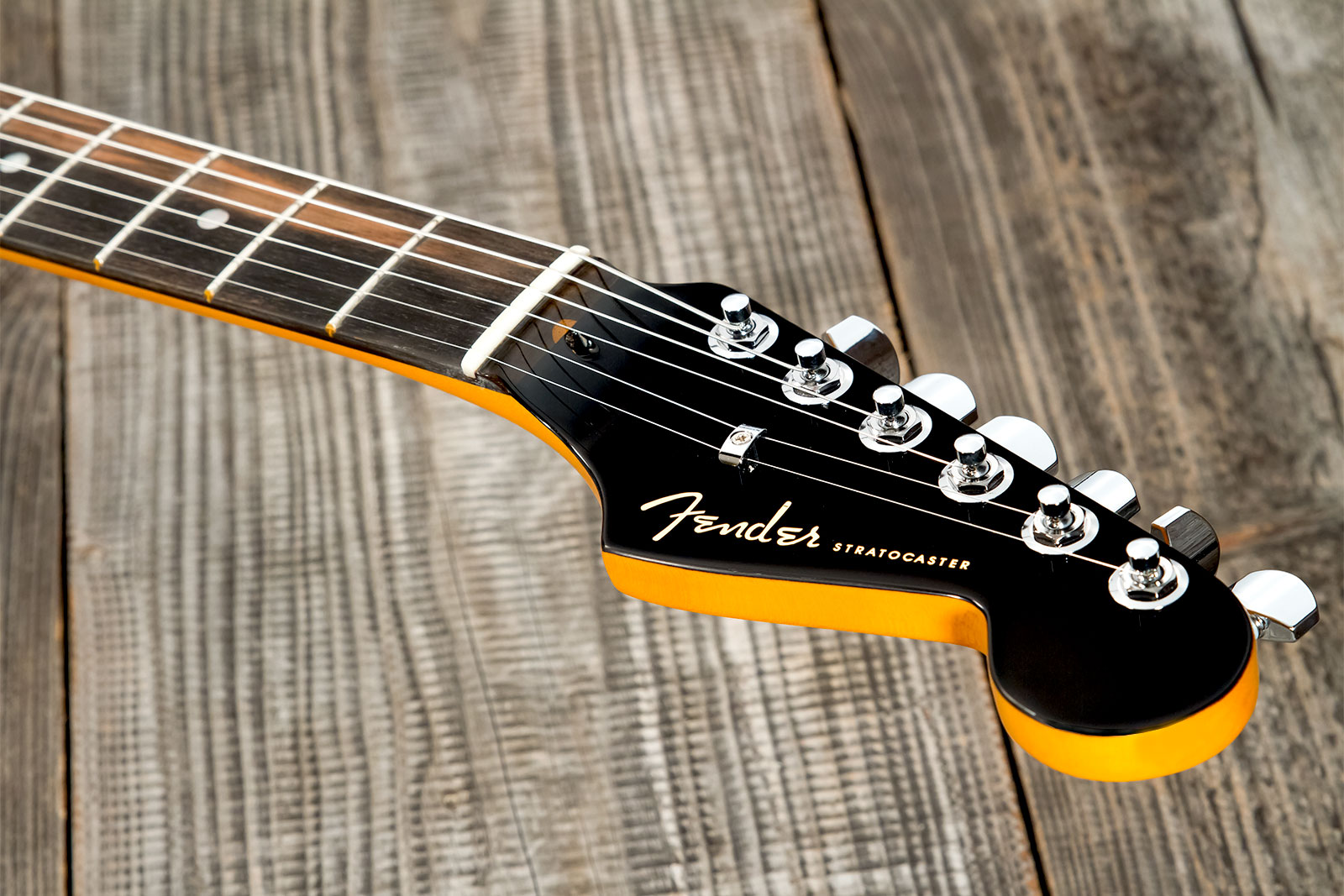 Fender Strat American Ultra Ltd Usa Hss Trem Eb - Umbra - Guitare Électrique Forme Str - Variation 6