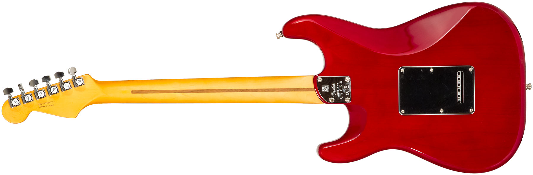 Fender Strat American Ultra Ltd Usa Hss Trem Eb - Umbra - Guitare Électrique Forme Str - Variation 1