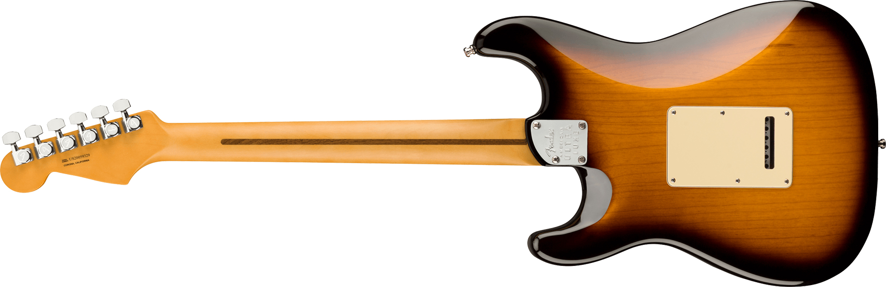 Fender Strat American Ultra Luxe Usa Mn +etui - 2-color Sunburst - Guitare Électrique Forme Str - Variation 1