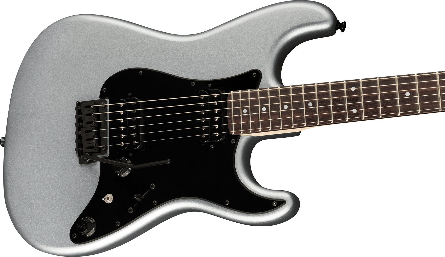Fender Strat Boxer Hh Jap Trem Rw +housse - Inca Silver - Guitare Électrique Forme Str - Variation 2