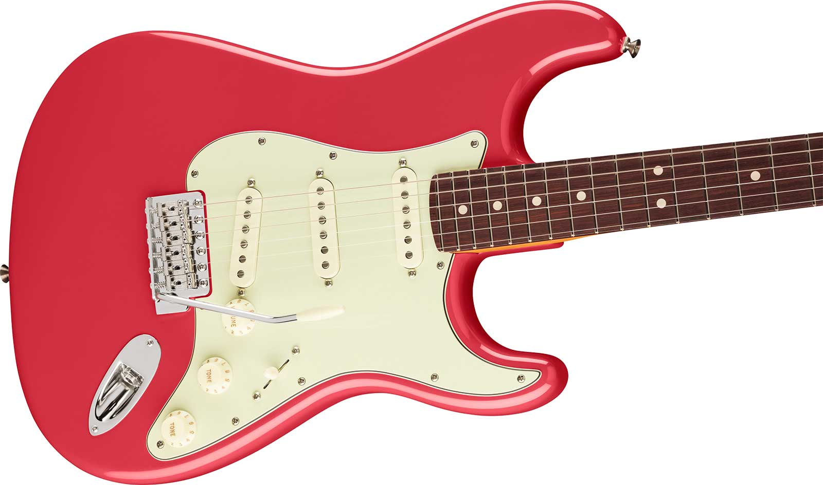 Fender Strat Classic American Pro Usa 3s Trem Rw - Faded Dakota Red - Guitare Électrique Forme Str - Variation 2