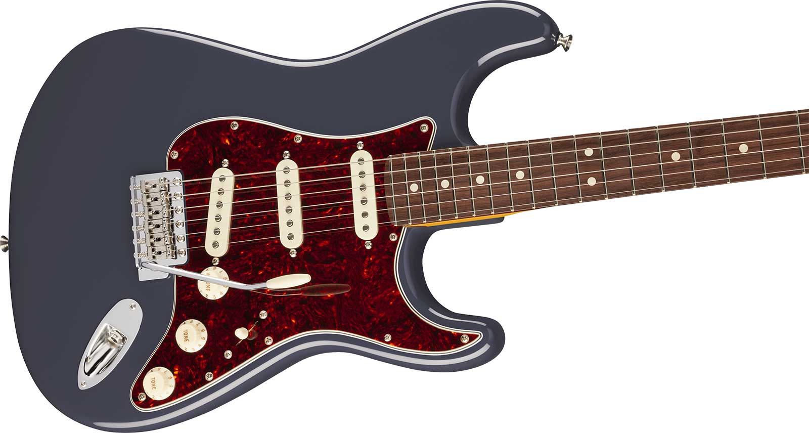 Fender Strat Classic American Pro Usa 3s Trem Rw - Faded Black - Guitare Électrique Forme Str - Variation 2