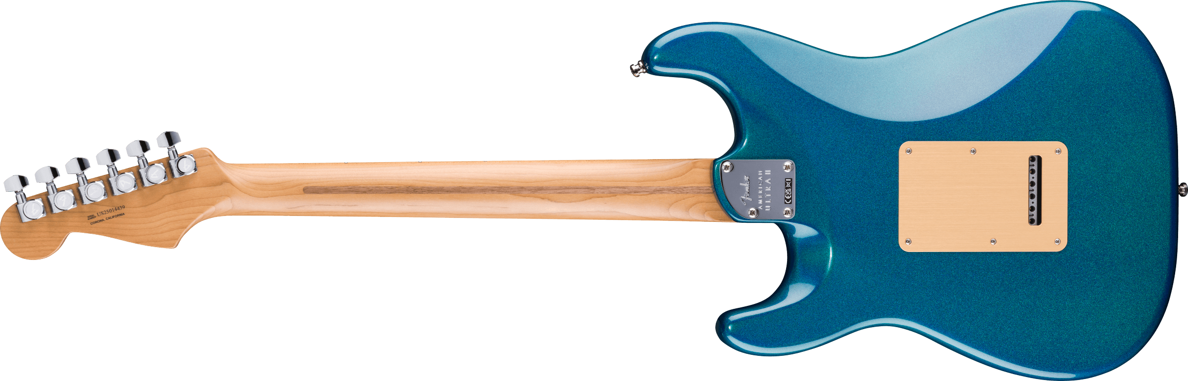 Fender Strat Hss American Ultra Ii Ltd Usa Trem Mn - Aurora Metallic - Guitare Électrique Forme Str - Variation 1