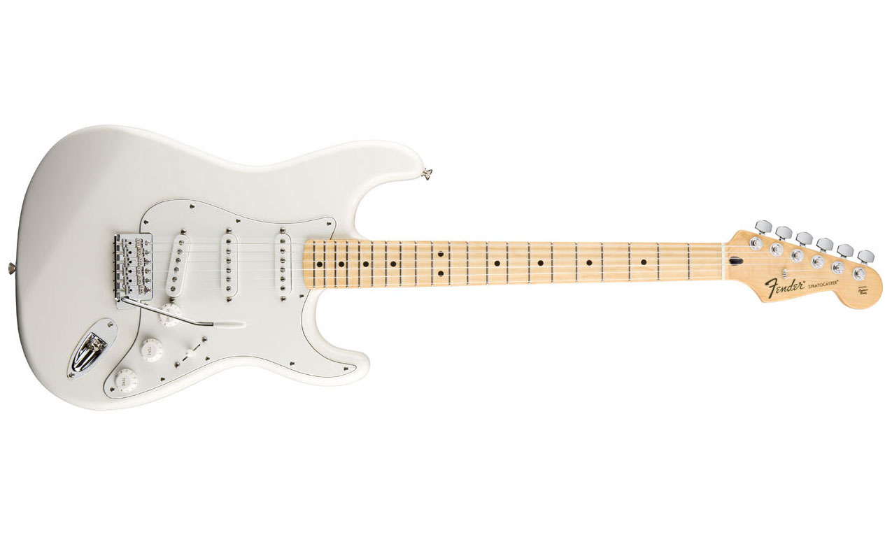 Fender Strat Standard Mex Sss Mn - Arctic White - Guitare Électrique Forme Str - Variation 1