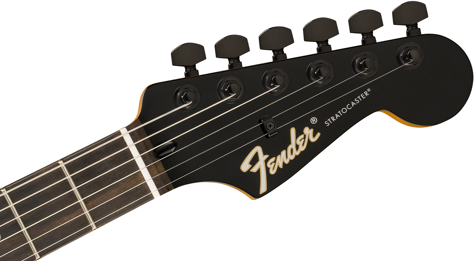 Fender Strat Player Fusion Ltd Mex Hss Trem Eb - Black - Guitare Électrique Forme Str - Variation 3