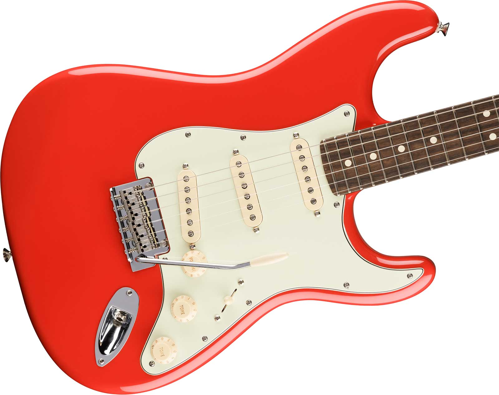 Fender Strat Player Ii Ltd 3s Trem Rw - Fiesta Red - Guitare Électrique Forme Str - Variation 2