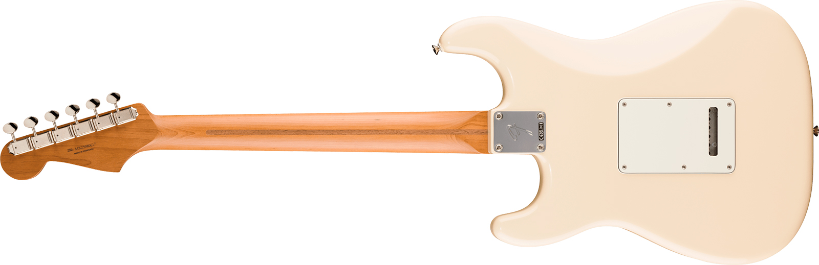 Fender Strat Player Ii Ltd Mex 3s Custom Shop Trem Mn - Olympic White - Guitare Électrique Forme Str - Variation 1