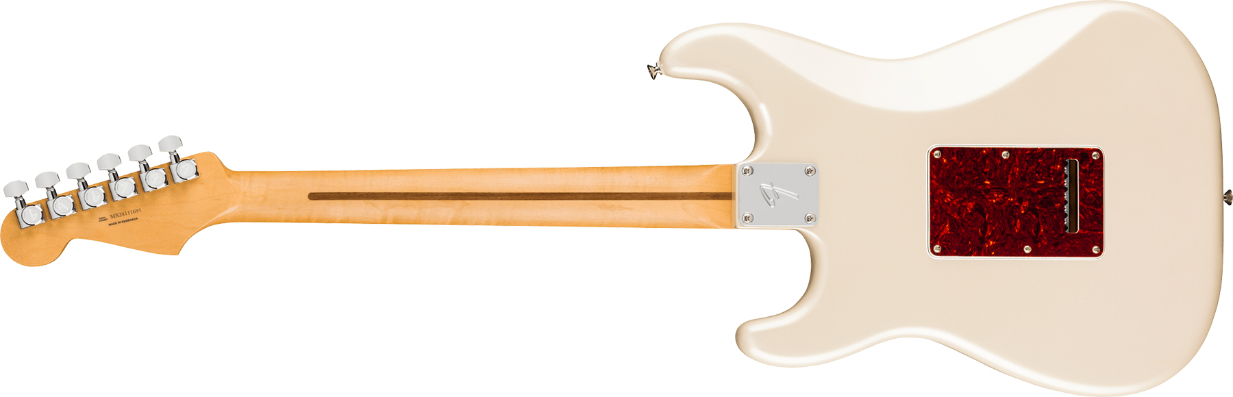 Fender Strat Player Ii Modified Mex Hss Trem Rw - Olympic Pearl - Guitare Électrique Forme Str - Variation 1