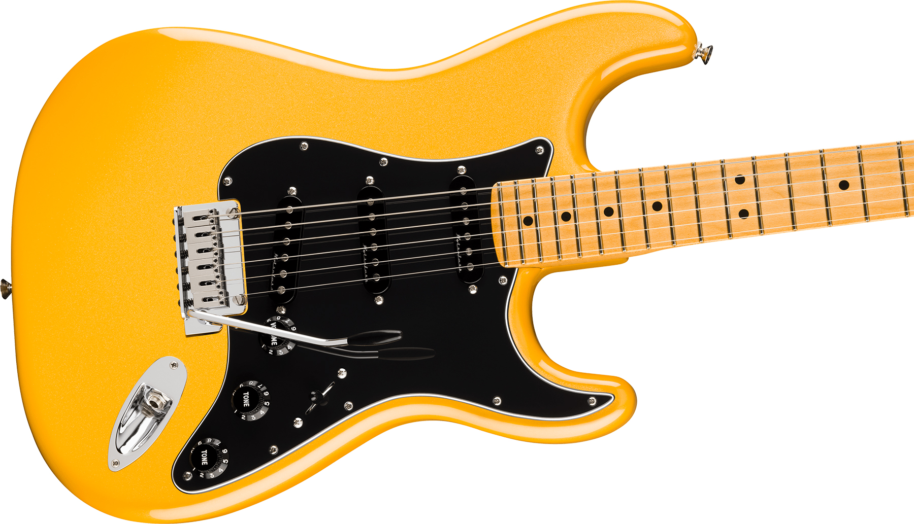 Fender Strat Player Ii Modified Mex 3s Trem Mn - Sunshine Yellow - Guitare Électrique Forme Str - Variation 2