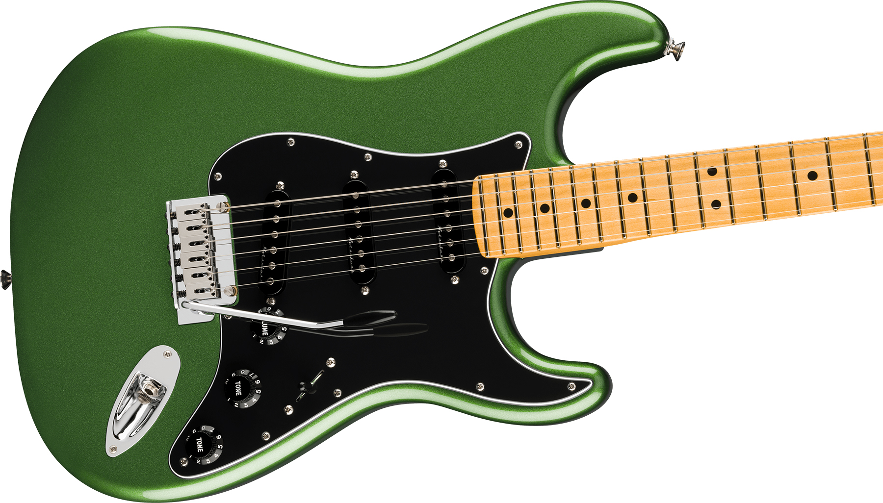 Fender Strat Player Ii Modified Mex 3s Trem Mn - Harvest Green Metallic - Guitare Électrique Forme Str - Variation 2