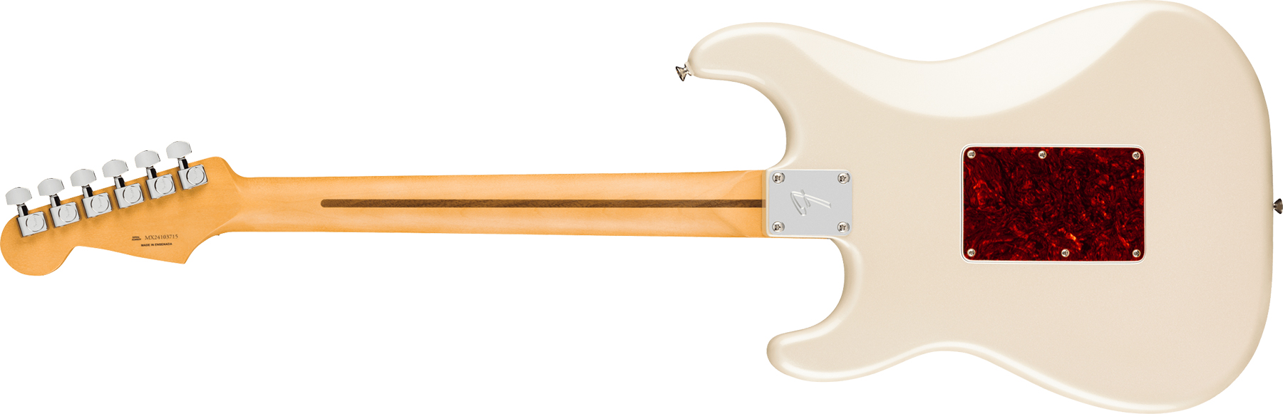 Fender Strat Player Ii Modified Mex Hss Fr Rw - Olympic Pearl - Guitare Électrique Forme Str - Variation 1