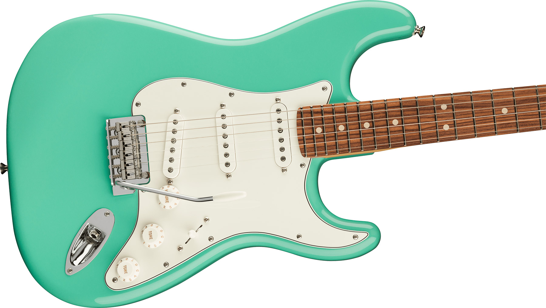 Fender Strat Player Mex 2023 3s Trem Pf - Seafoam Green - Guitare Électrique Forme Str - Variation 2