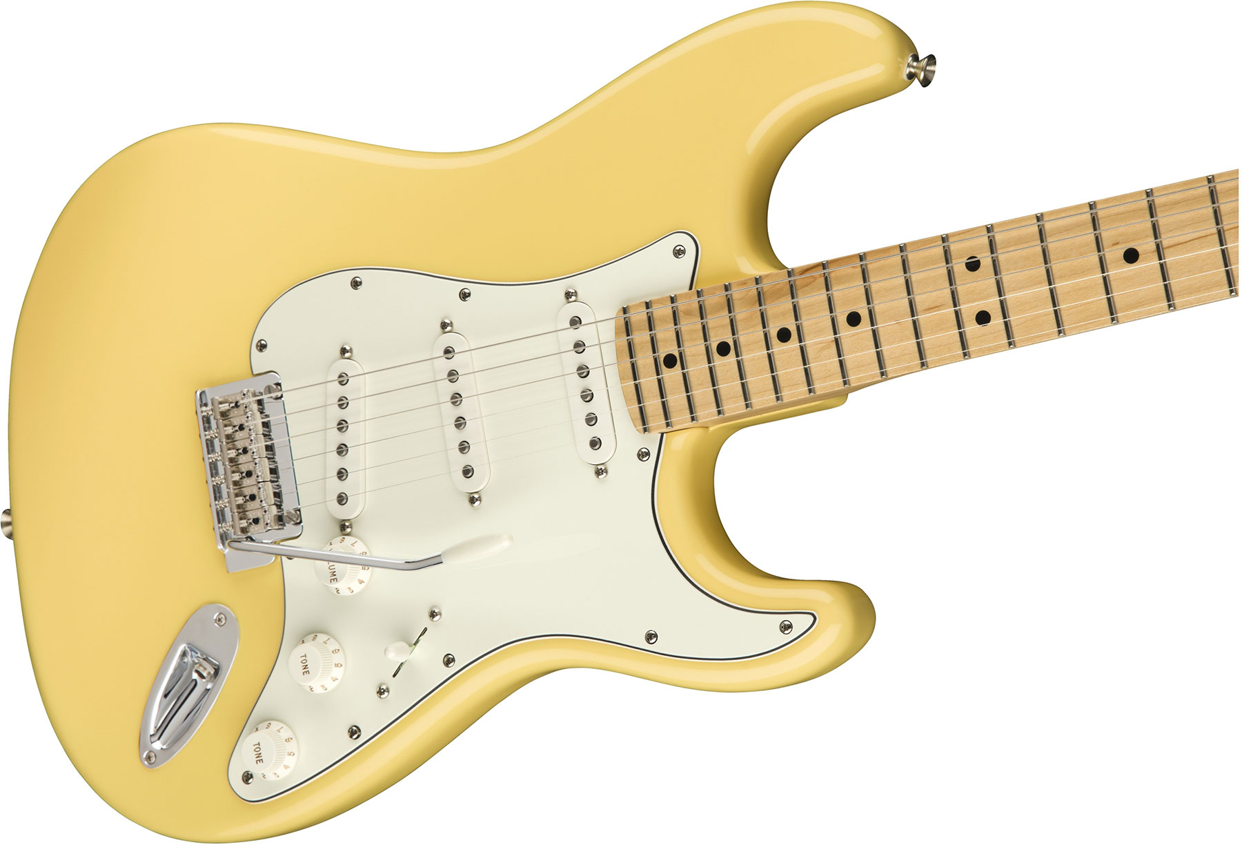 Fender Strat Player Mex Sss Mn - Buttercream - Guitare Électrique Forme Str - Variation 2