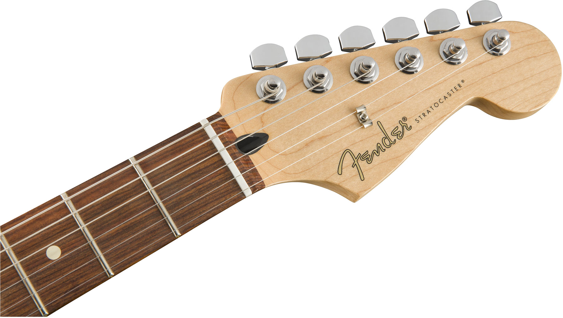 Fender Strat Player Mex Sss Pf - Polar White - Guitare Électrique Forme Str - Variation 3