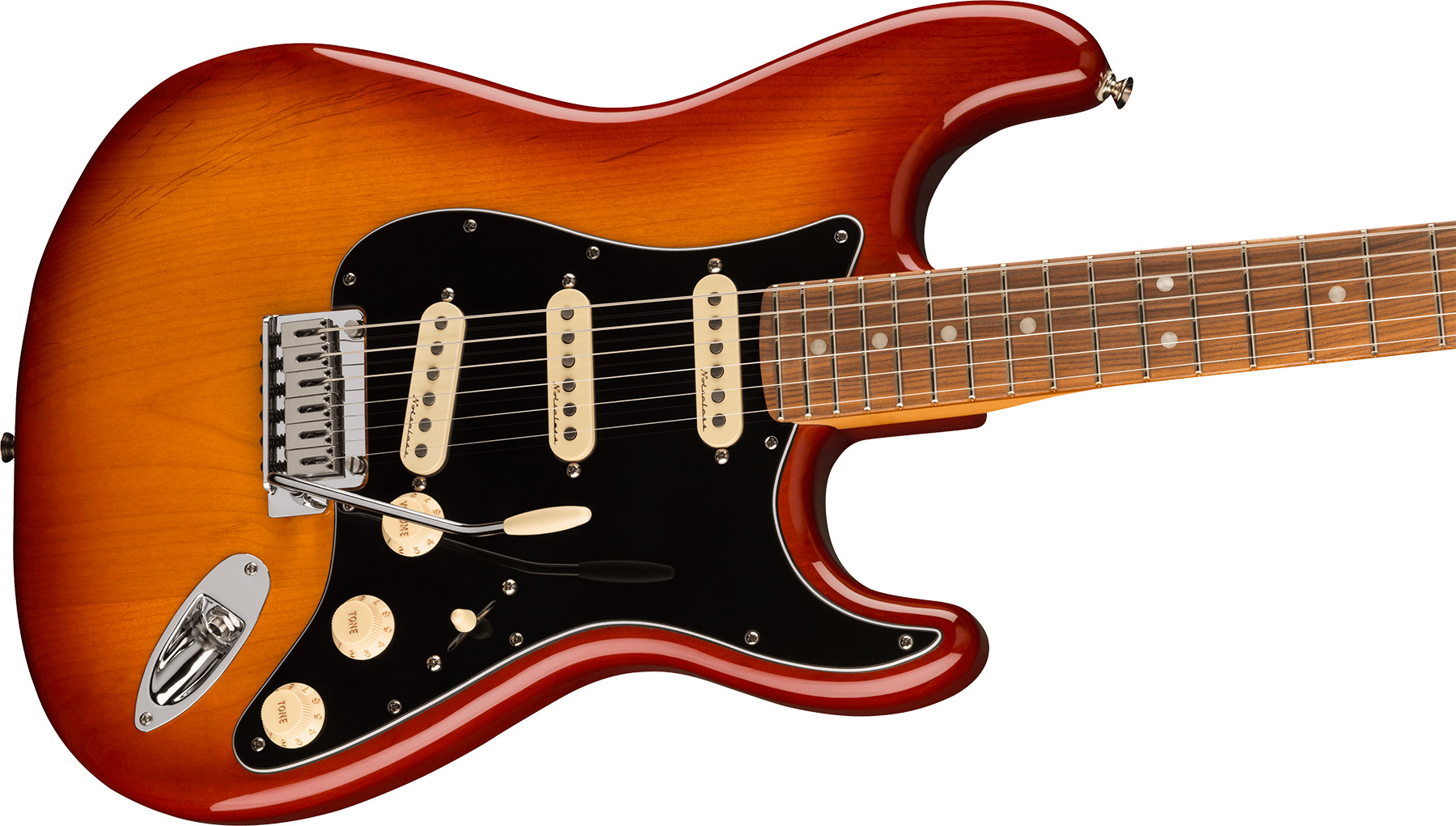 Fender Strat Player Plus Mex 2023 3s Trem Pf - Sienna Sunburst - Guitare Électrique Forme Str - Variation 2