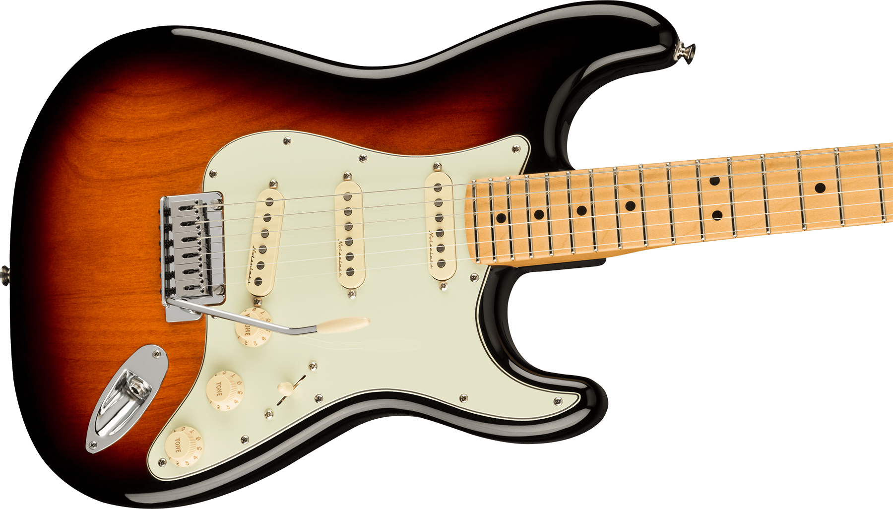 Fender Strat Player Plus Mex 3s Trem Mn - 3-color Sunburst - Guitare Électrique Forme Str - Variation 2