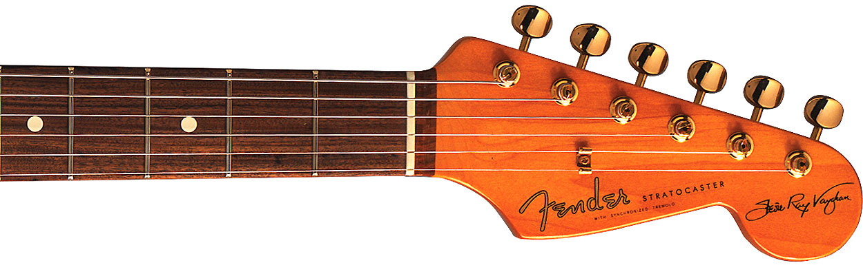 Fender Stevie Ray Vaughan Strat Usa Signature Sss Pf - 3-color Sunburst - Guitare Électrique Forme Str - Variation 3