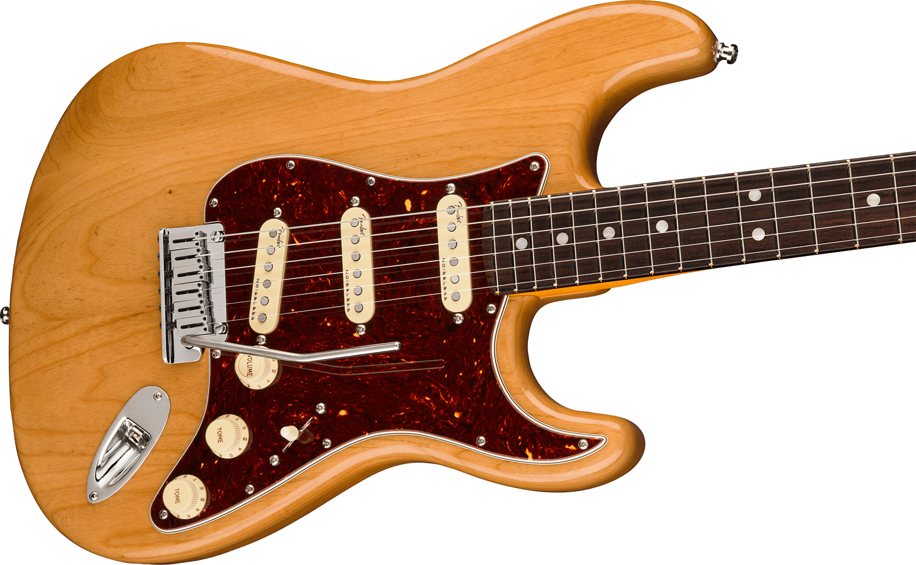 Fender Strat American Ultra 2019 Usa Rw - Aged Natural - Guitare Électrique Forme Str - Variation 2