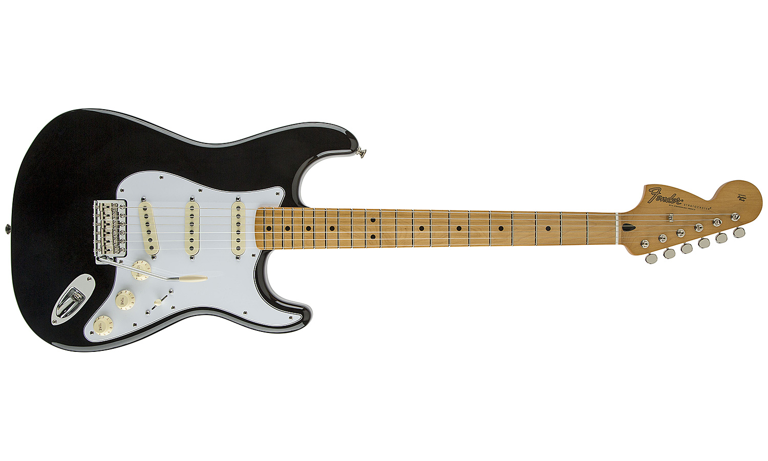 Fender Jimi Hendrix Strat Mex Sss Mn - Black - Guitare Électrique Forme Str - Variation 3