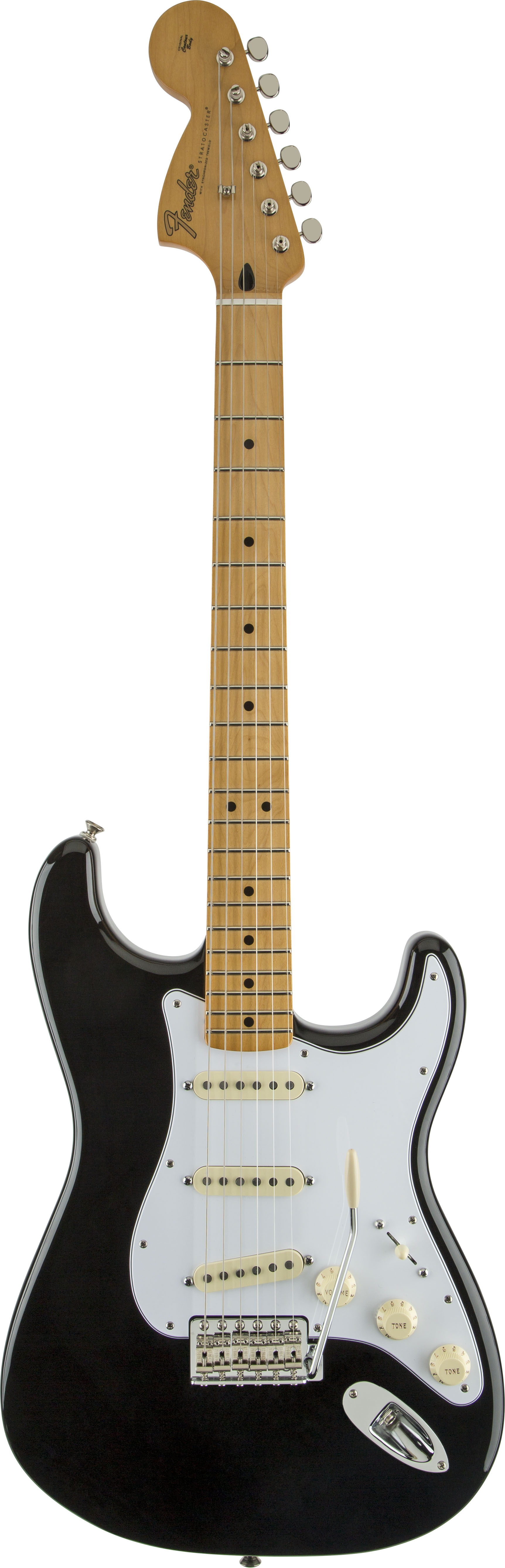 Fender Jimi Hendrix Strat Mex Sss Mn - Black - Guitare Électrique Forme Str - Variation 1