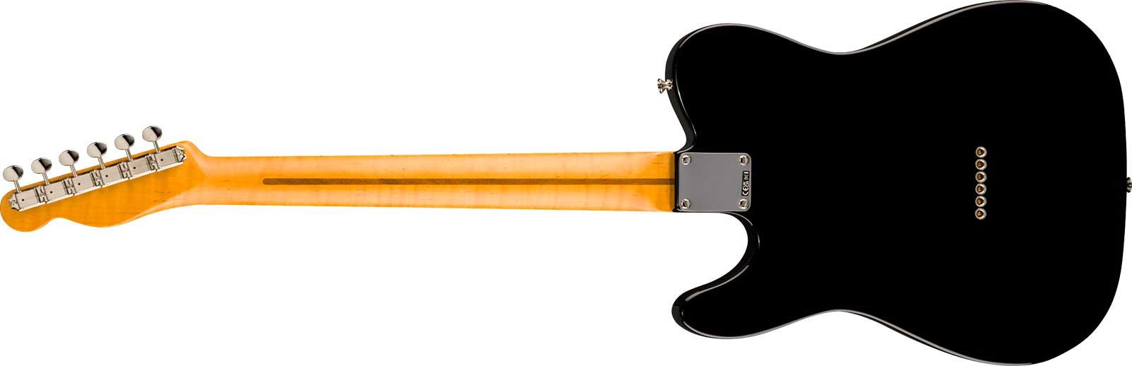 Fender Tele 1951 American Vintage Ii Ltd Usa 2s Ht Mn - Black - Guitare Électrique Forme Tel - Variation 1