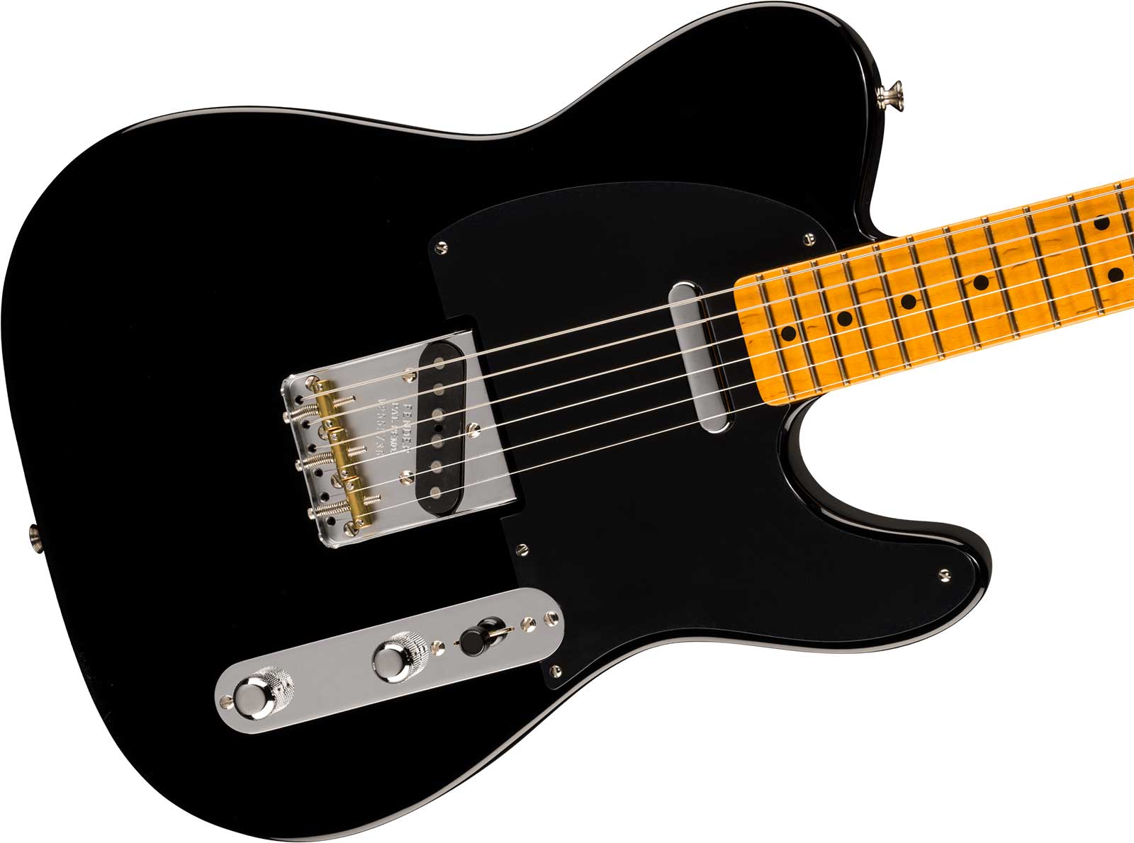 Fender Tele 1951 American Vintage Ii Ltd Usa 2s Ht Mn - Black - Guitare Électrique Forme Tel - Variation 2