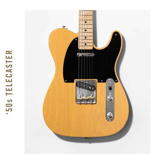 Fender Tele '50s American Original Usa Mn - Butterscotch Blonde - Guitare Électrique Forme Tel - Variation 4