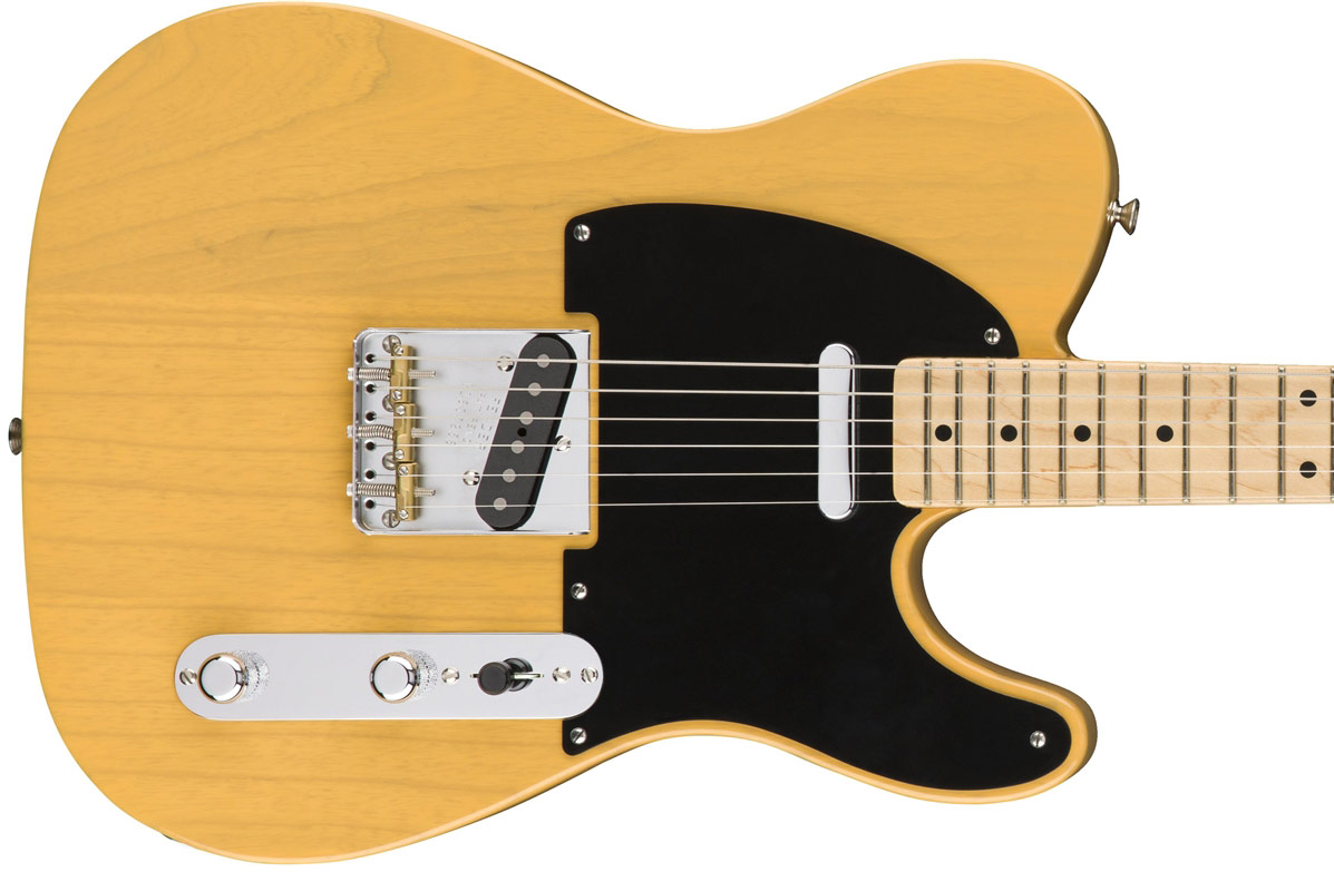 Fender Tele '50s American Original Usa Mn - Butterscotch Blonde - Guitare Électrique Forme Tel - Variation 1