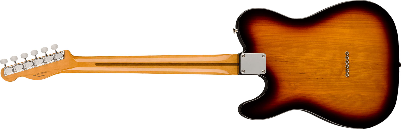 Fender Tele 60s Thinline Vintera 2 Mex 2s Ht Mn - 3-color Sunburst - Guitare Électrique 1/2 Caisse - Variation 1