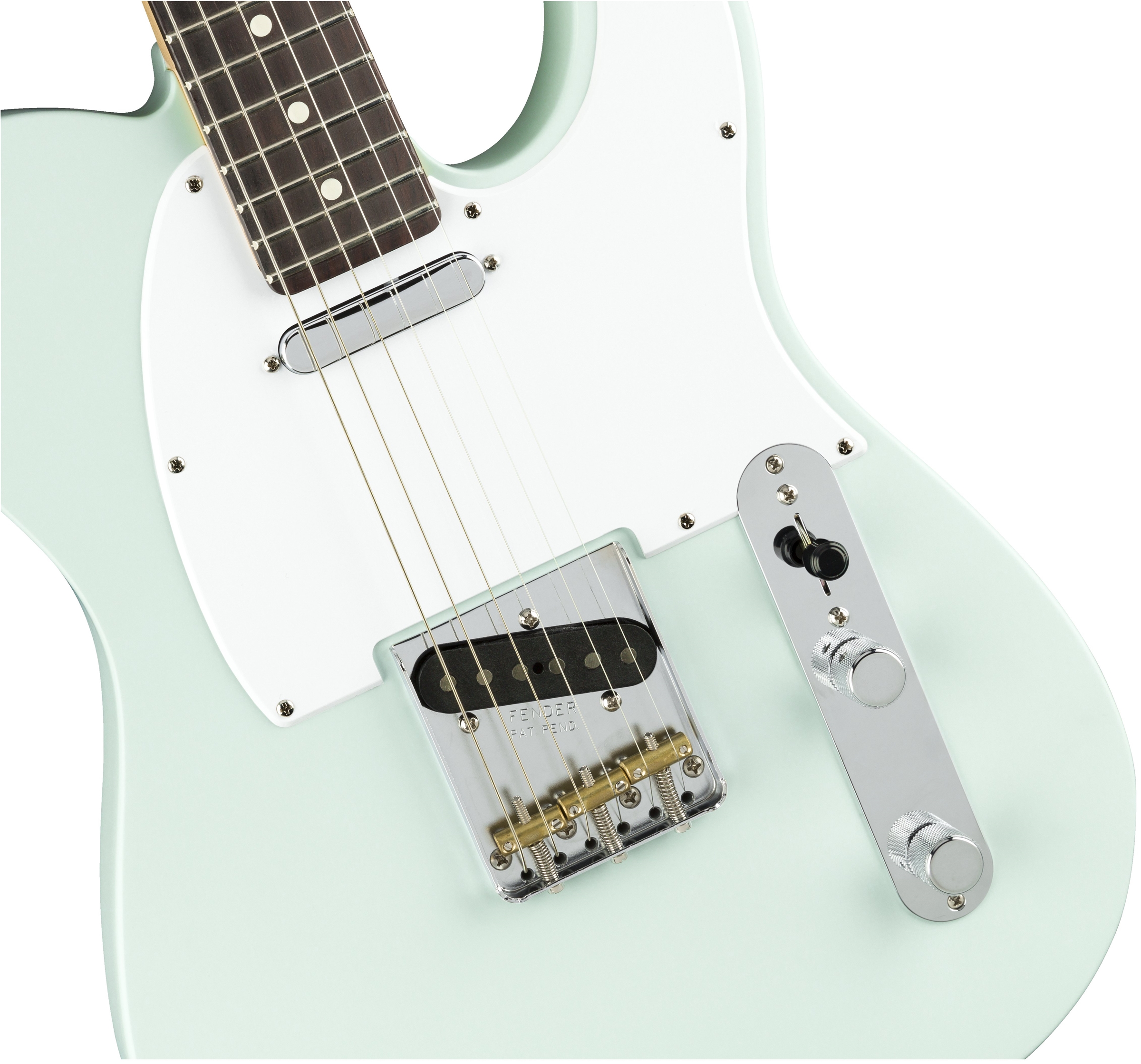 Fender Tele American Performer Usa Rw - Satin Sonic Blue - Guitare Électrique Forme Tel - Variation 2