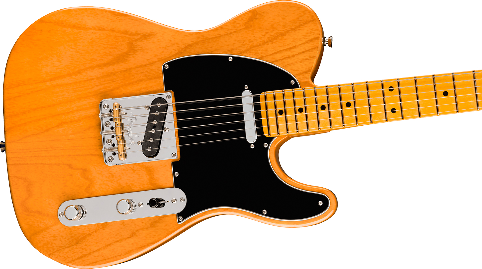 Fender Tele American Pro. Usa  2s Ht Mn - Natural - Guitare Électrique Forme Tel - Variation 2