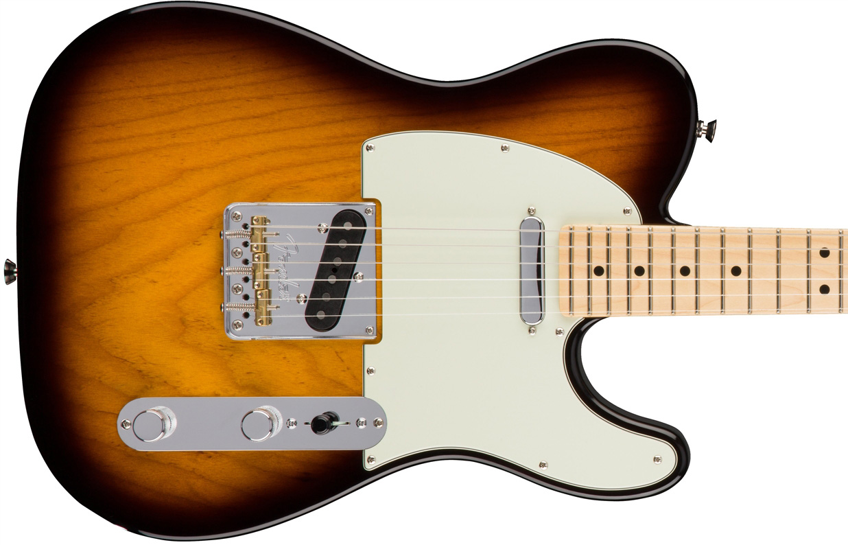 Fender Tele American Professional 2s Usa Mn - 2-color Sunburst - Guitare Électrique Forme Tel - Variation 1