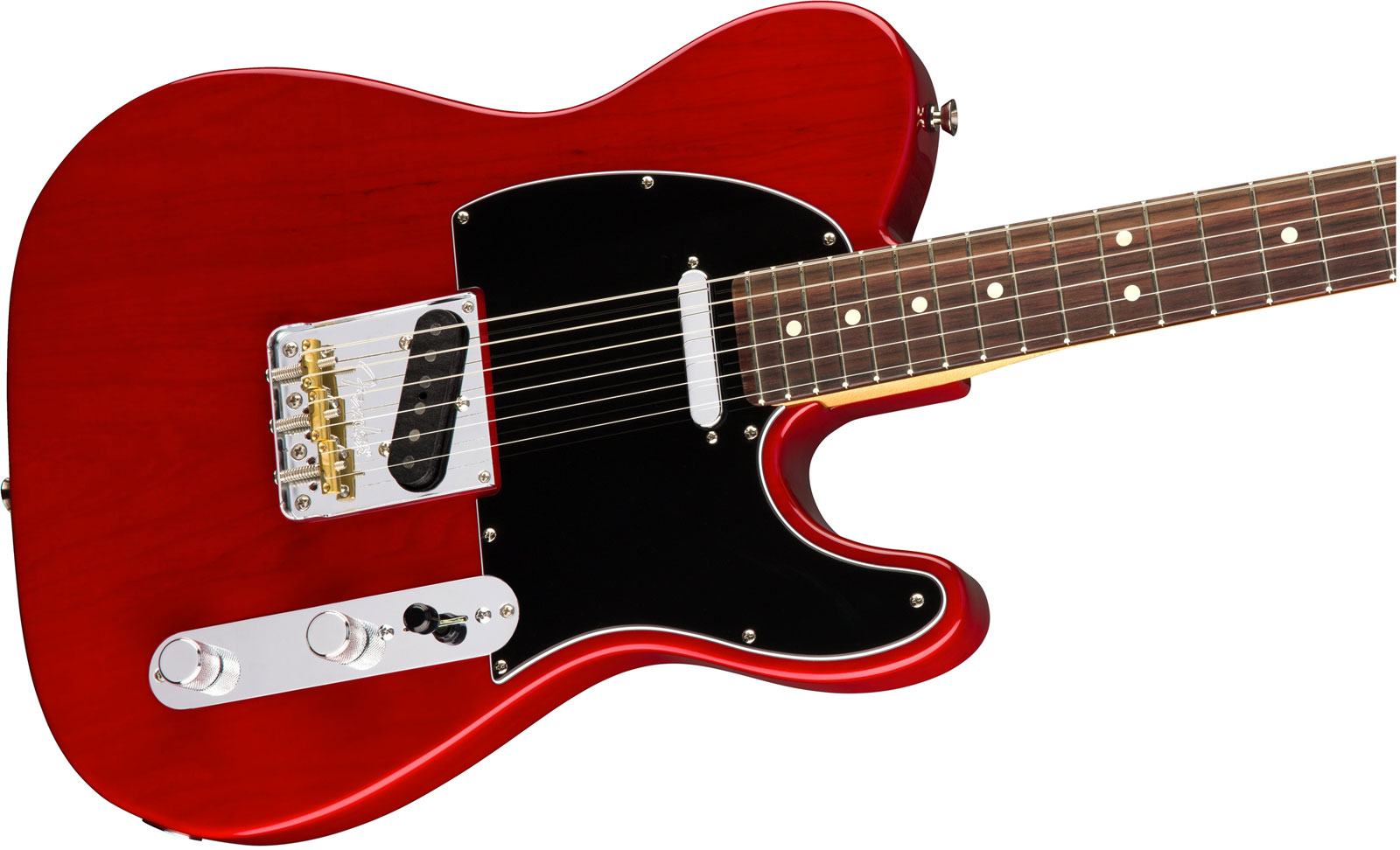 Fender Tele American Professional 2s Usa Rw - Crimson Red Transparent - Guitare Électrique Forme Str - Variation 2